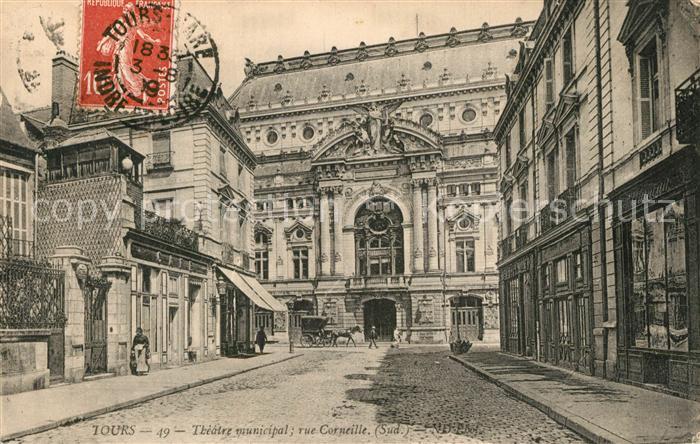Tours Indre-et-Loire Theatre municipal Rue Vorneille