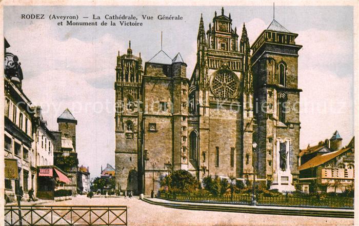 Rodez Cathedrale Monument de la Victoire