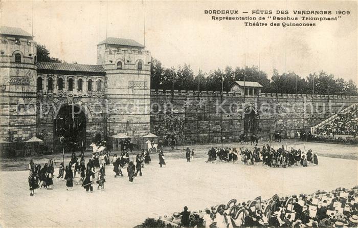 Bordeaux Fetes des Vendanges Theatre des Quineonses
