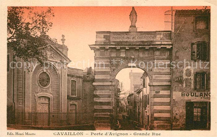 Cavaillon Porte d Avignon Grande Rue