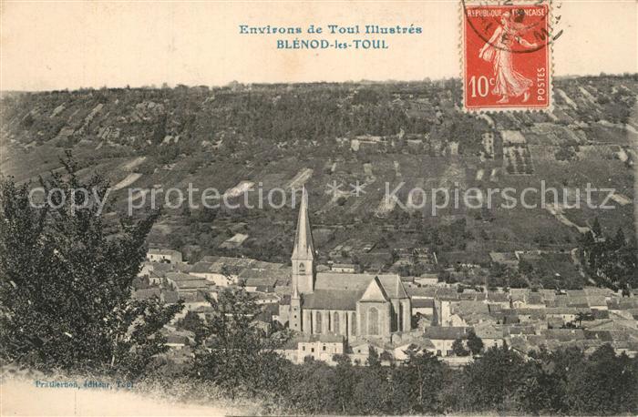 Blenod-les-Toul Panorama Kirche