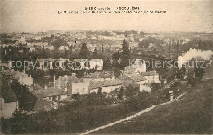 Charente Département Quartier de la Bussatte Saint Martin