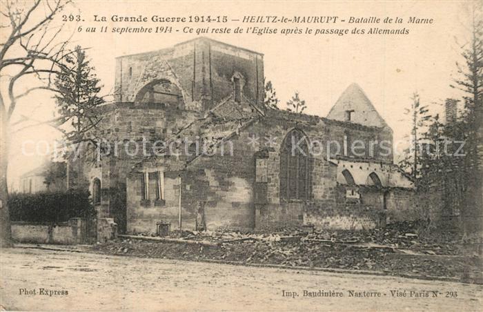 Heiltz-le-Maurupt Bataille de la Marne