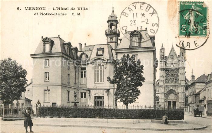 Vernon Eure Hotel de Ville Notre-Dame