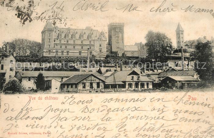 Pau 64 Vue du Chateau