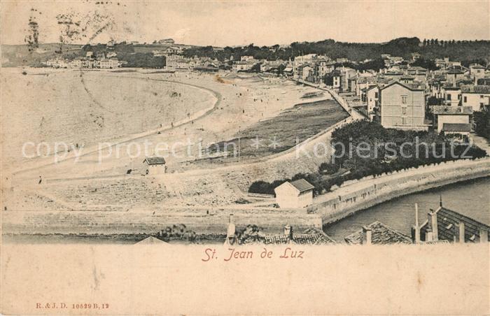 Saint-Jean-de-Luz Strand Panorama
