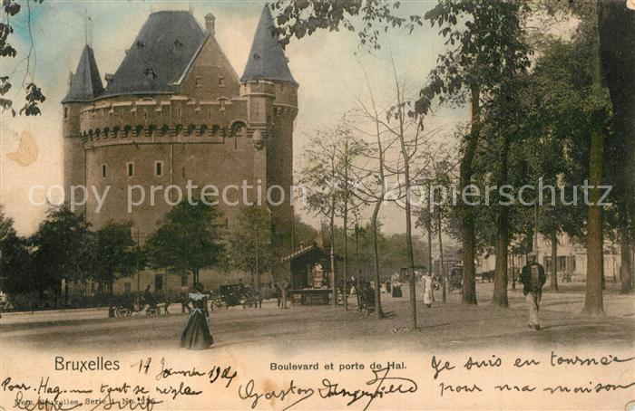 Bruxelles Bruessel Boulevard porte de Hal