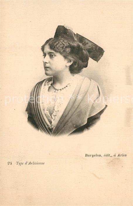 Arles Bouches-du-Rhone Baryelon Type Arlesienne