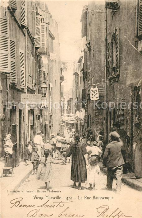 Marseille Bouches-du-Rhone Rue Baussenque