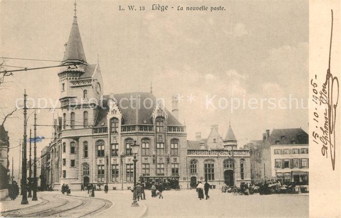 Liege Luettich La nouvelle Poste