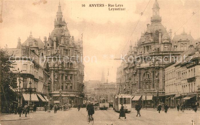 Anvers Antwerpen Rue Leys