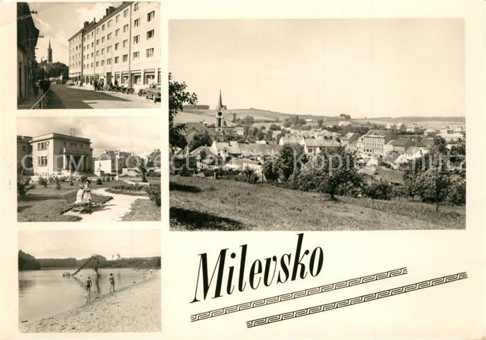 Milevsko Stadtansichten
