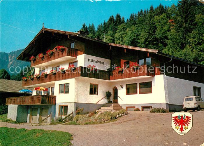 Oberau Wildschoenau Tirol Pension Muehltalerhof