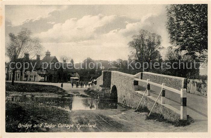 Eynsford Breckland Bridge and Tudor Cottage