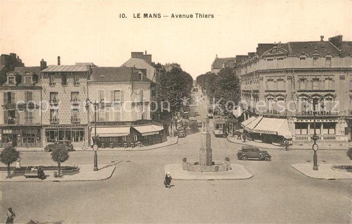 Le Mans Sarthe Avenue Thiers
