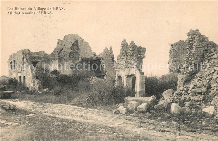 Bras Liege Les Ruines du Village de Bras