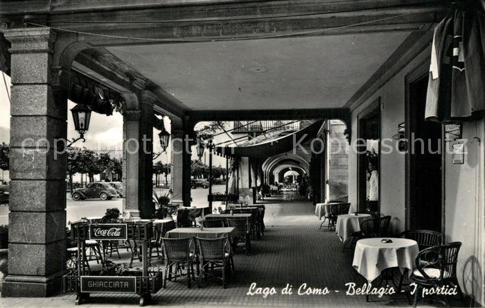 Bellaggio Lago di Como Portici