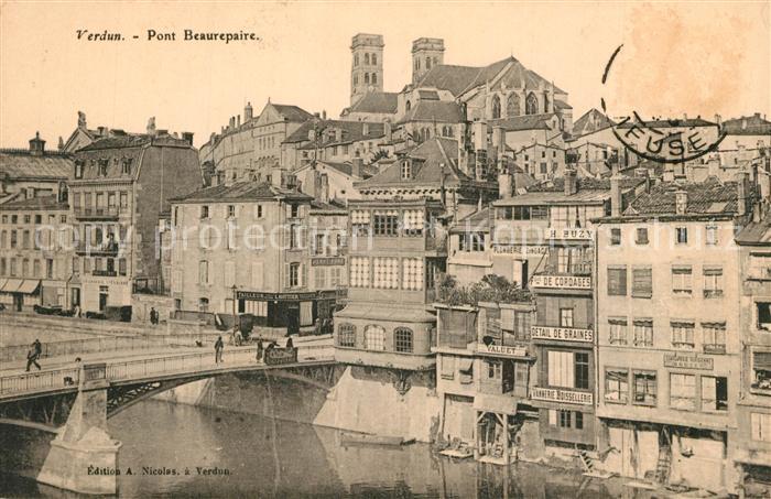 Verdun Meuse Pont Beaurepaire