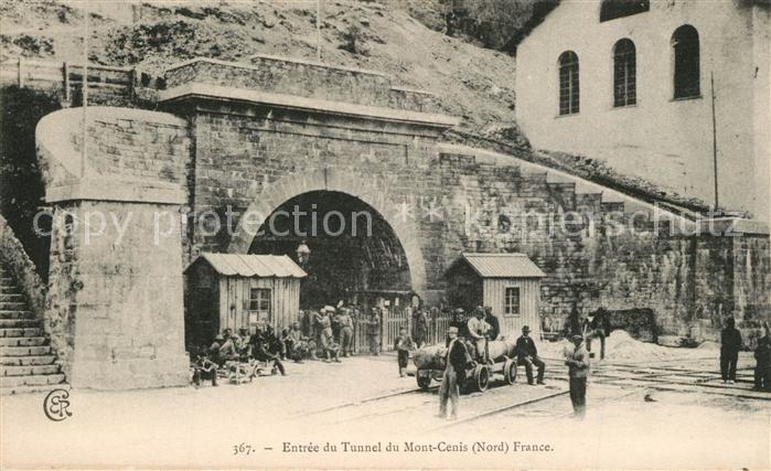 Lanslebourg-Mont-Cenis Entree du Tunnel du Mont Cenis
