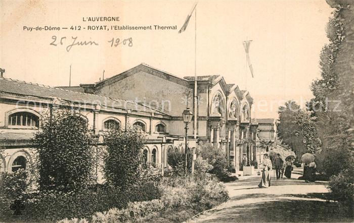 Royat Puy de Dome Etablissement Thermal