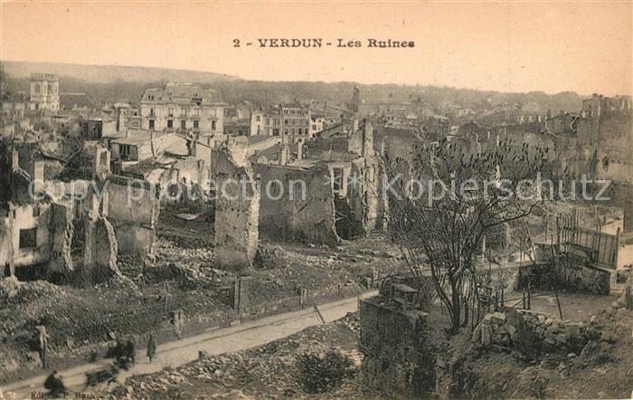 Verdun Meuse Les Ruines