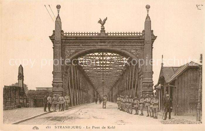 Strasbourg Alsace Le Pont de Kehl