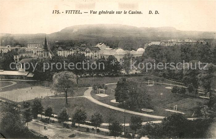 Vittel Vue generale sur le Casino
