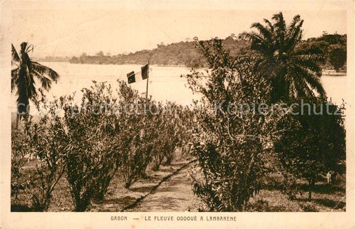 Gabon Le Fleuve Ogoue a Lambarene