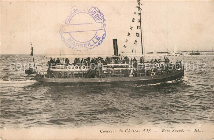 Marseille Bouches-du-Rhone Couvrier du Chateau d’If Bois Sacre