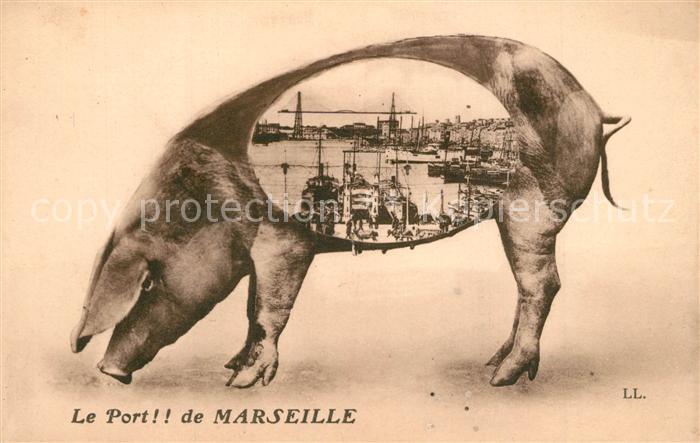 Marseille Bouches-du-Rhone Le Port