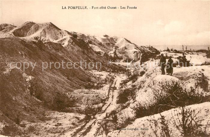 Les Fosses Niort La Pompelle Fort cote Ouest