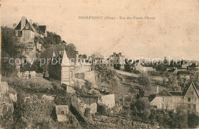 Domfront Orne Rue des Fosses Plisson