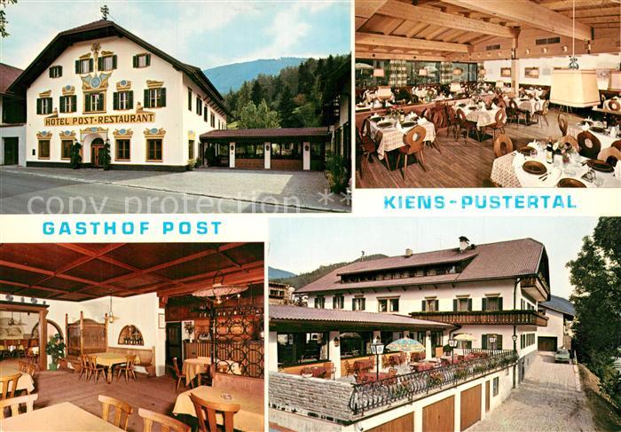 Kiens Suedtirol Gasthof Post Gastraeume Terrasse
