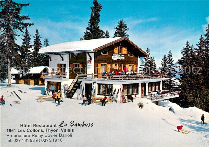 Thyon-Les Collons Hotel Restaurant La Cambuse