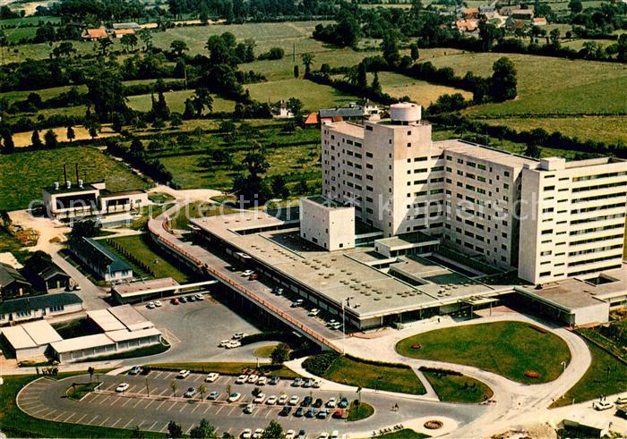 Saint Lo Hopital memorial France Etats Unis Vue aerienne