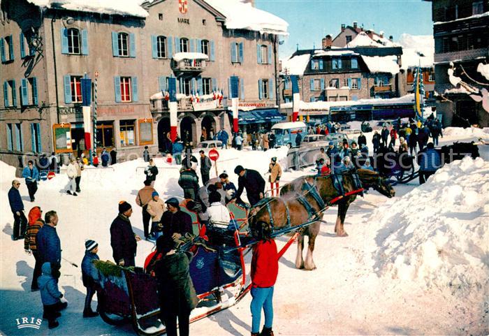 Megeve Place de la Mairie Capitale du Ski