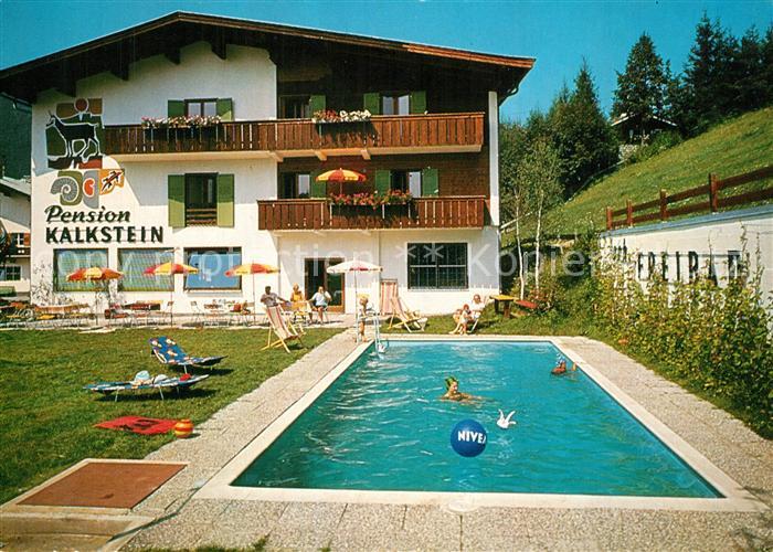 Kirchdorf Tirol Pension Kalkstein Pool