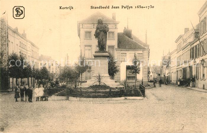 Kortrijk West-Vlaanderen Standbeeld Jean Palfyn