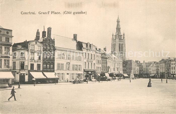 Courtrai KORTRIJK Flandre Belgie Grand Place