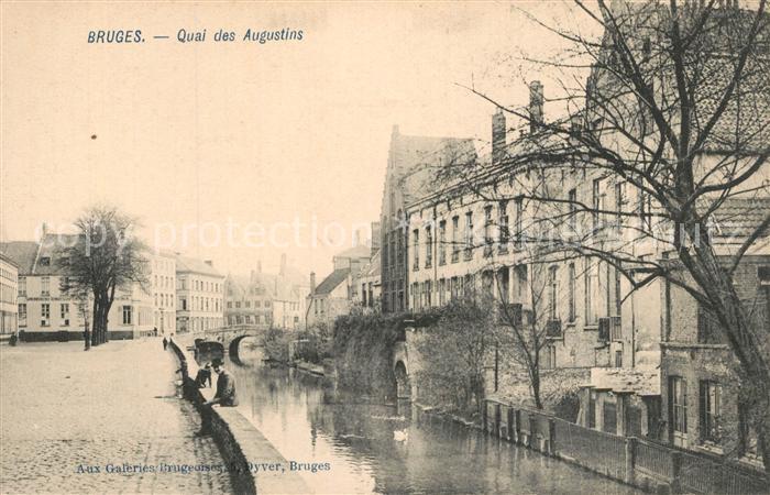 Bruges BRUGGE Belgie Quai des Augustins