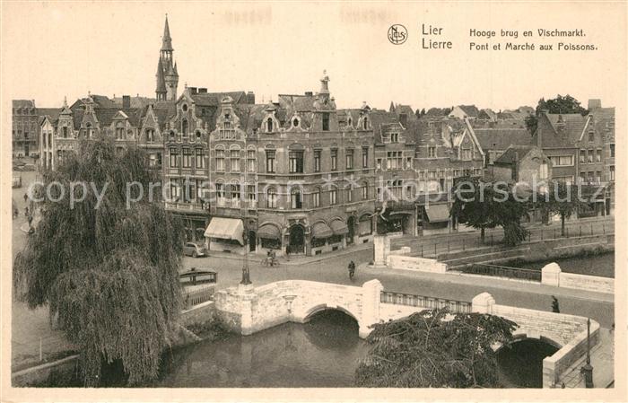 Lier Hooge brug en Vischmarkt