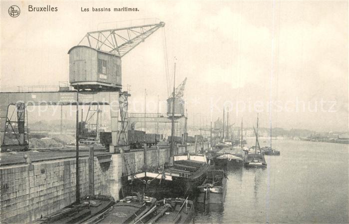 Bruxelles Bruessel Les bassins maritimes