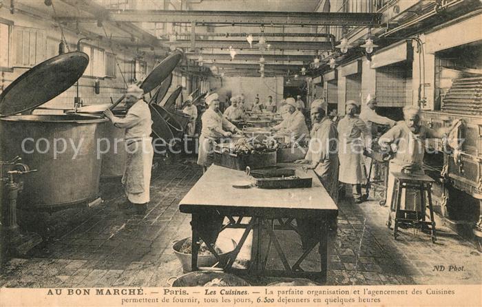 Paris Au Bon Marche Les Cuisines