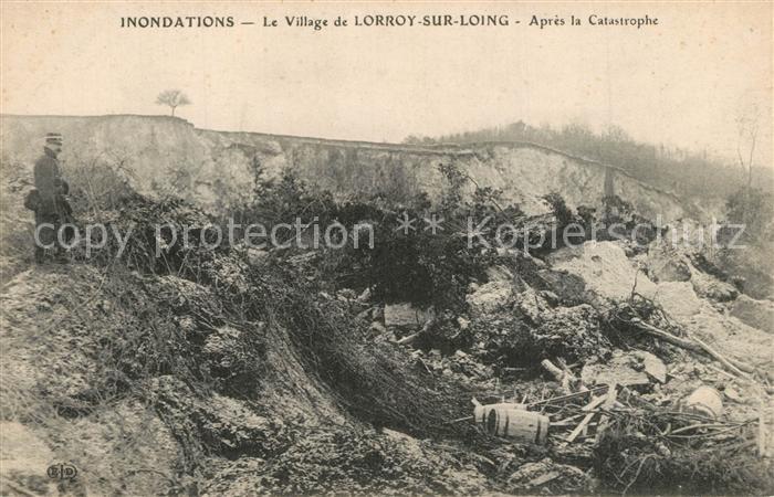 Lorroy-sur-Loing Apres la Catastrophe