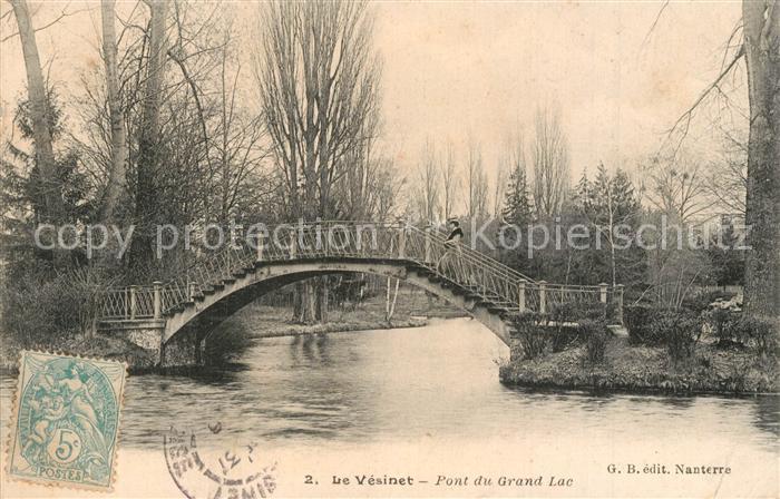 Le Vesinet Pont du Grand Lac