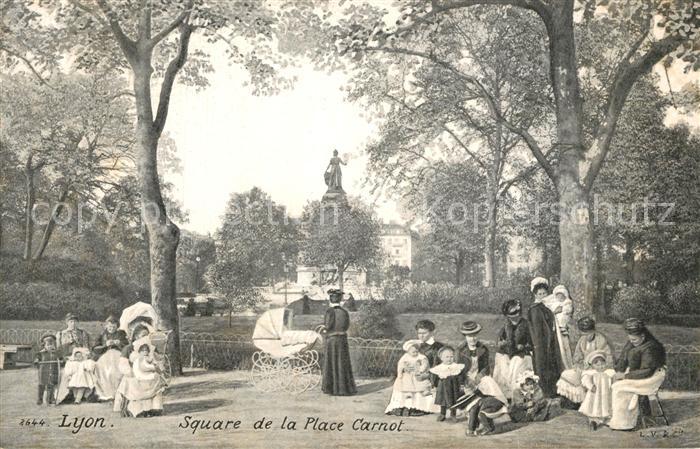 Lyon France Square de la Place Carnot