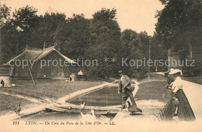 Lyon France Un Coin du Parc de la Tete d Or