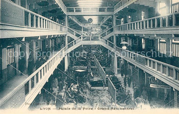 Lyon France Palais de la Foire Grand Hall central