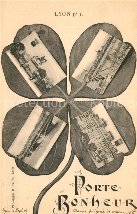 Lyon France Porte Bonheur Vue partielle