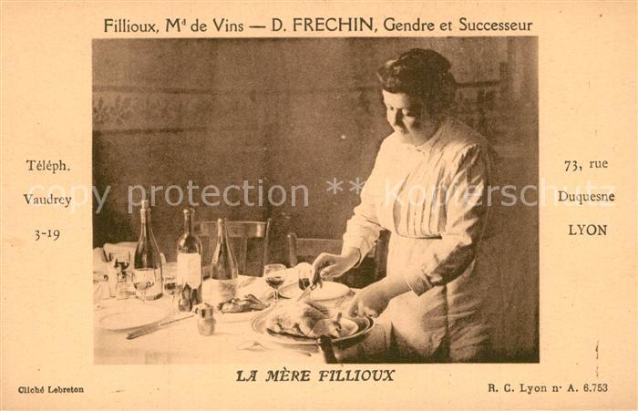 Lyon France Restaurant Fillioux La Mere Fillioux